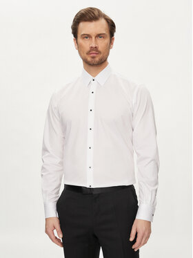 KARL LAGERFELD KARL LAGERFELD Koszula 605000 Biały Modern Fit