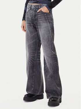 G-Star Raw G-Star Raw Jeansy Contor 3D D27690-D537 Szary Wide Leg