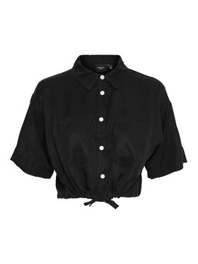 Vero Moda Vero Moda Koszula 10283745 Czarny Box Fit