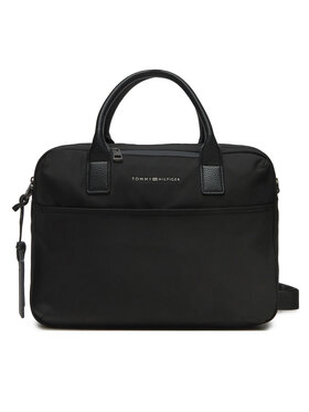 Tommy Hilfiger Tommy Hilfiger Taška na laptop AM0AM13098 Čierna