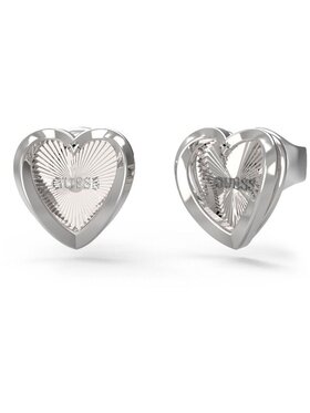 Guess Guess Naušnice JUBE04612JWRHT/U Stříbrná