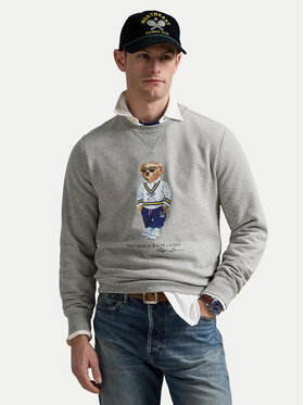 Polo Ralph Lauren Polo Ralph Lauren Mikina 710973145002 Šedá Relaxed Fit