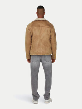 Μπουφάν από απομίμηση δέρματος Only & Sons φωτογραφία