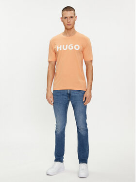 Hugo Jeans Hlače Zane 50511421 Modra Slim Fit