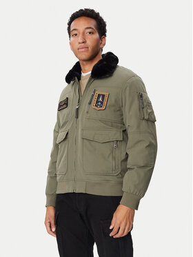 Aeronautica Militare Aeronautica Militare Μπουφάν μεταβατικό 262AB3108UCT03151 Χακί Regular Fit