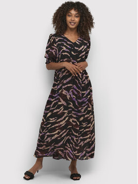 Kaffe Kaffe Sukienka codzienna Neferi 10506600 Czarny Relaxed Fit