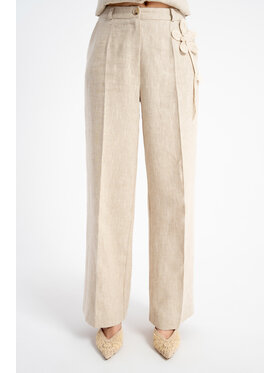 CLICK CLICK Παντελόνι υφασμάτινο 30-352 Μπεζ Comfortable Fit