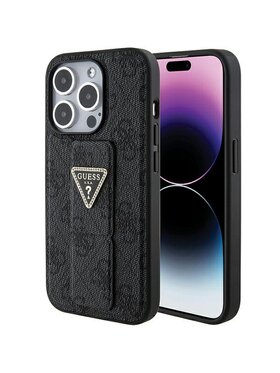 Guess Guess Etui na telefon iPhone 15 Pro Czarny
