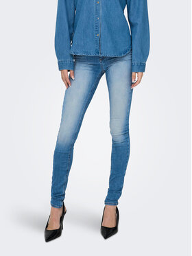 ONLY ONLY Jeansy 15300068 Modrá Skinny Fit