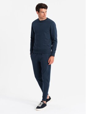 Ombre Ombre Komplet dresowy Z84 Granatowy Regular Fit