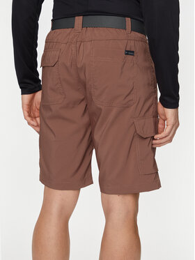 Columbia Kratke Hlače Iz Tkanine Silver Ridge™ Utility Cargo Short 2030744 Rjava Regular Fit