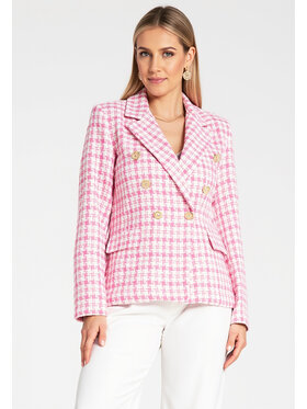 FIGL FIGL Marynarka M1130 Różowy Regular Fit