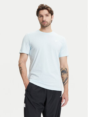 Nike Nike Póló Sportswear Club AR4997 Kék Regular Fit