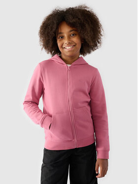 4F 4F Bluza 4FJWMM00TSWSF1315-55S Różowy Regular Fit