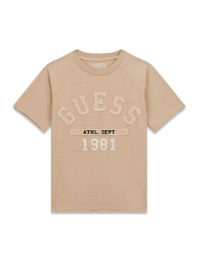 Guess Kids Guess Kids T-Shirt 181438 Béžová Classic Fit