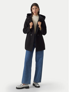 Vero Moda Vero Moda Kevad-sügis mantel Fortuneshila 10291044 Must Regular Fit