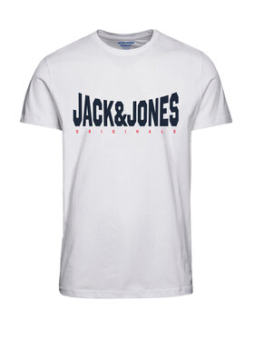 Jack&Jones Jack&Jones Тишърт Marque 12232652 Бял Standard Fit