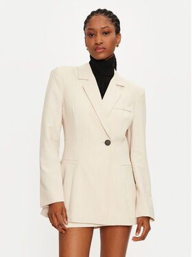 Vero Moda Vero Moda Сако Troian 10327345 Екрю Slim Fit