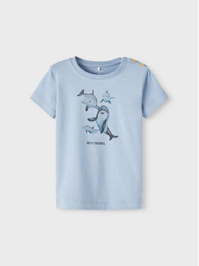 NAME IT NAME IT T-shirt 13215693 Plava Regular Fit