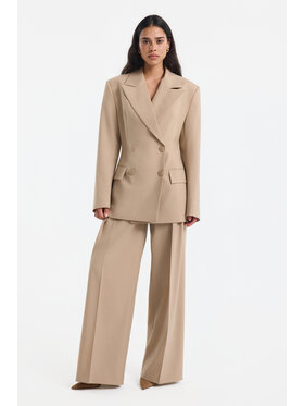 BENU BENU Marynarka Dwurzędowa Beżowy Modern Relaxed Fit