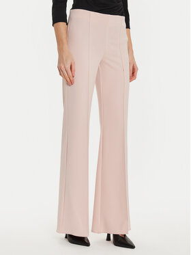 Rinascimento Rinascimento Pantaloni din material CFC0121355003 Roz Regular Fit