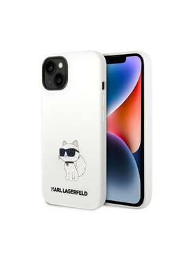 KARL LAGERFELD KARL LAGERFELD Etui na telefon Silicone NFT Choupette Biały