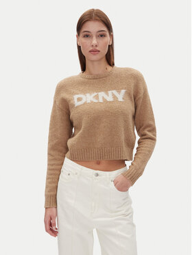 DKNY DKNY Svetr DJ4R0424 Béžová Regular Fit