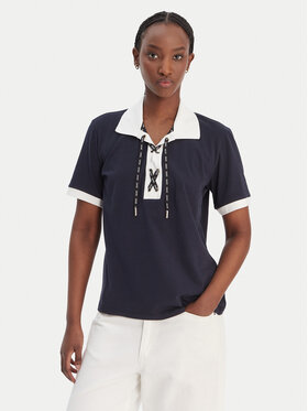 Liu Jo Sport Liu Jo Sport Póló TA6176 JS003 Sötétkék Regular Fit