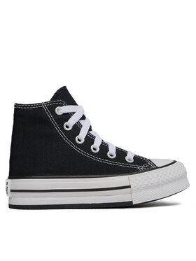 Converse Converse Sportbačiai Chuck Taylor All Star Lift Platform High Top Little Kids 372859C Juoda