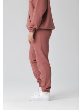 LAURELLA LAURELLA Spodnie dresowe 3TU007 Pomarańczowy Regular Fit