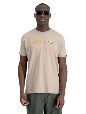 Alpha Industries Alpha Industries T-Shirt AI.118502-679-3XL Béžová Regular Fit