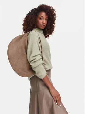 Coccinelle Coccinelle Handtasche VCB Coccinellethess Suede Bim E1 VCB 13 01 01 Dunkelbeige