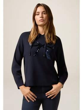 Oltre Oltre Kardigan M391J105136N034 Niebieski Regular Fit