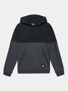 Quiksilver Quiksilver Mikina Embosshoodyouth Otlr EQBFT03865 Čierna Regular Fit