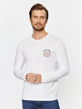 Jack&Jones Jack&Jones Longsleeve 12235747 Λευκό Regular Fit