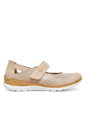 Rieker Rieker Pantofi N42B2-62 Bej