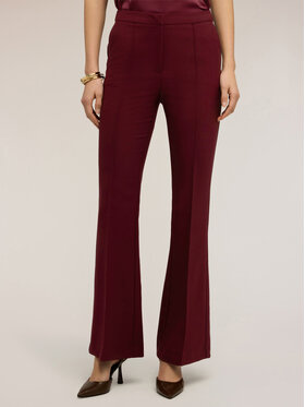 Motivi Motivi Pantaloni di tessuto P045Q004385N036 Bordeaux Flare Fit
