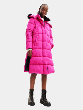 Desigual Desigual Daunenjacke 23WWEWAZ Rosa Regular Fit