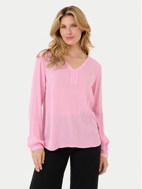 Kaffe Kaffe Bluse Amber 501032 Rosa Regular Fit