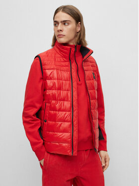BOSS Boss Weste 50496725 Rot Regular Fit