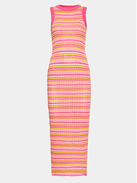 Gina Tricot Gina Tricot Džemper haljina 19800 Ružičasta Slim Fit