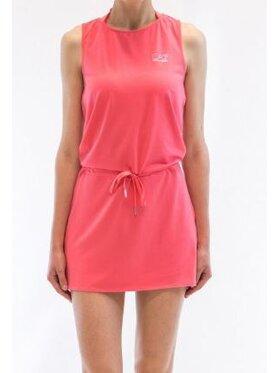 EA7 Emporio Armani EA7 Emporio Armani Letní šaty 3ZTA51 TJ28Z 1442 Korálová Regular Fit