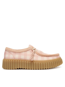 Clarks Clarks Poltopánky Torhill Bee 26186298 Ružová