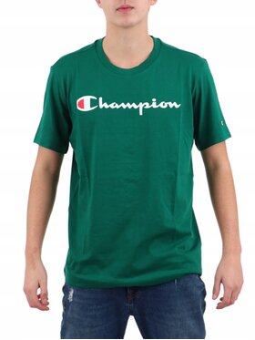 Champion Champion T-Shirt 219831-GS571 Zielony Standard Fit