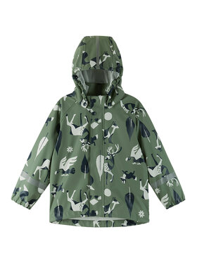 Reima Reima Vodootporna jakna Vesi 5100025A Zelena Regular Fit