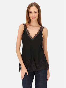 L’AF L’AF Top Camilla Czarny Regular Fit