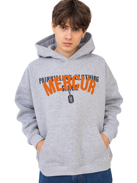 Mercur Mercur Bluza Military Szary Comfort Fit