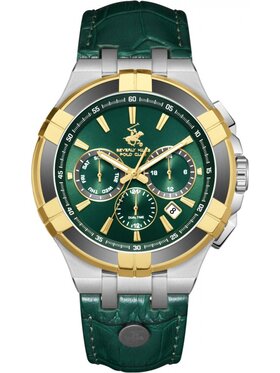 Beverly Hills Polo Club Beverly Hills Polo Club Zegarek BP3803X.277 Zielony