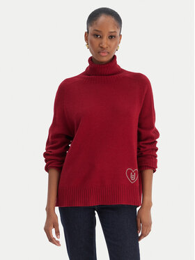 Liu Jo Liu Jo Гольф MF5445 MS76L Червоний Regular Fit