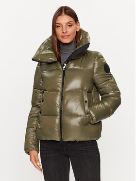 Save The Duck Save The Duck Pūkinė striukė D39370W LUCK17 Žalia Regular Fit